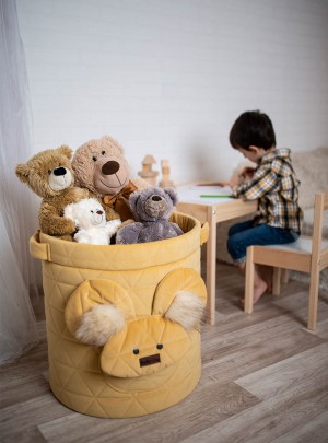 Teddy Toy basket Triangles...