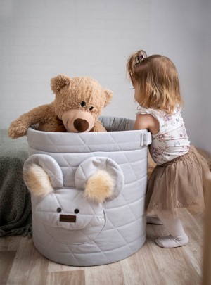 Teddy Toy basket Triangles...