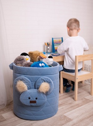 Teddy Toy basket Triangles...