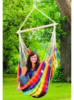 Huśtawka fotel wiszący brasil rainbow