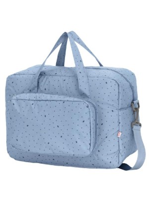 My bag's torba maternity bag leaf blue