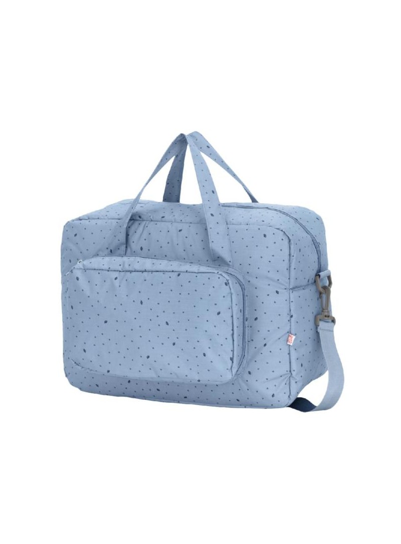 My bag's torba maternity bag leaf blue