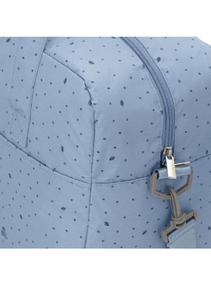My bag's torba maternity bag leaf blue