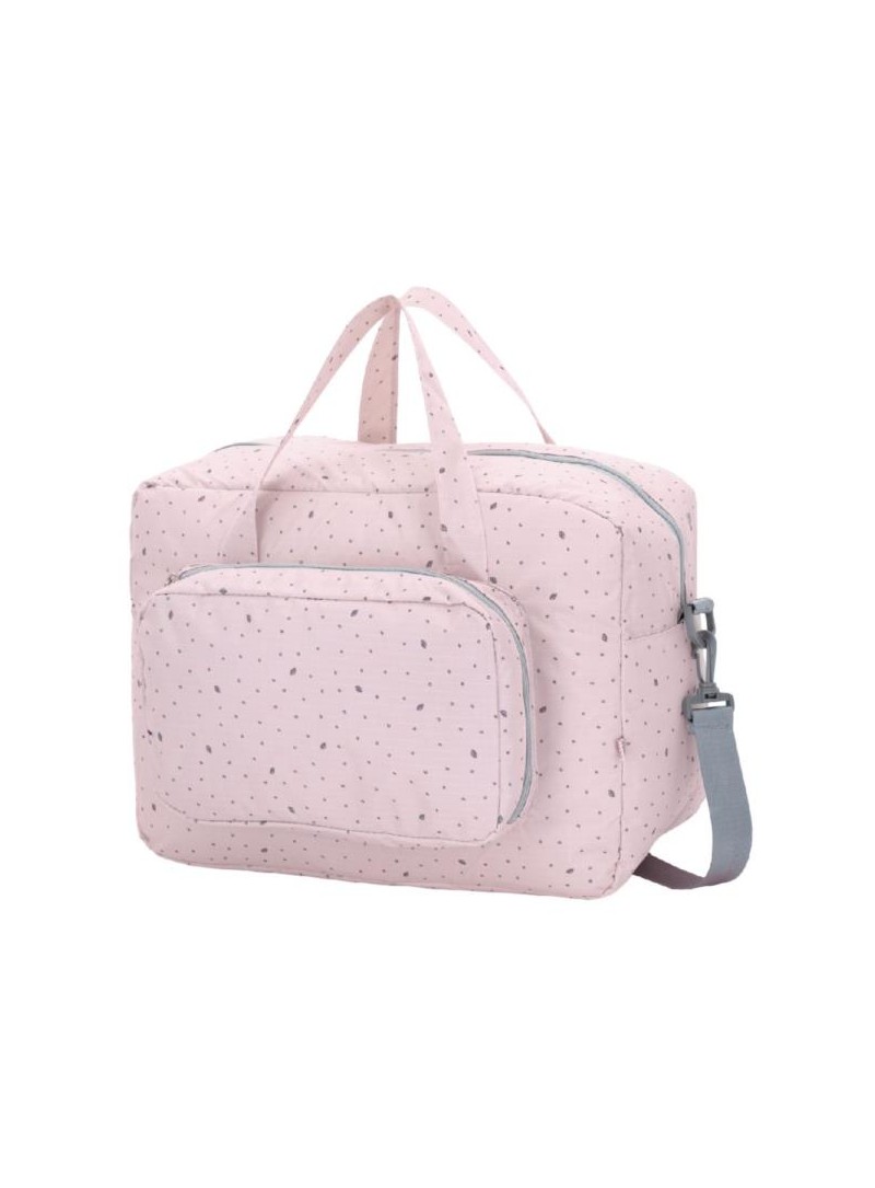 My bag's torba maternity bag leaf pink