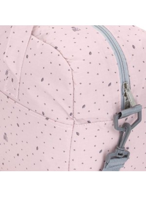 My bag's torba maternity bag leaf pink