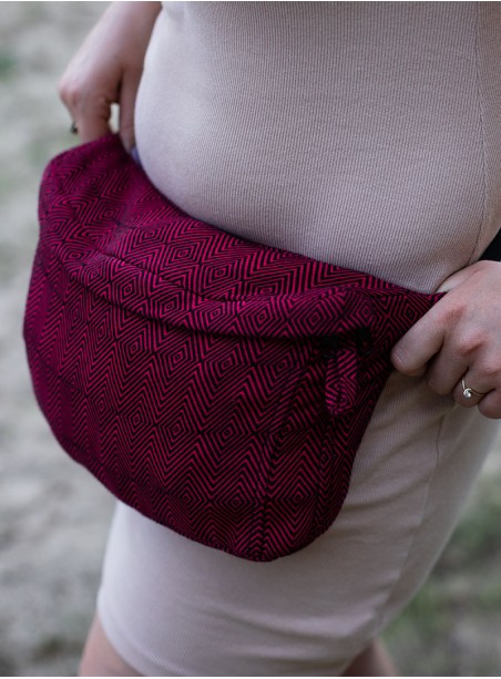 Nerka biodrowa Diamond Maroon