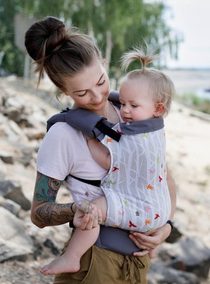 Nosidełko Basic: Birds in...