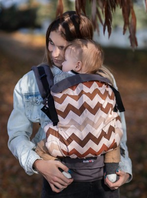 Babytrage Grow Air: Brown...